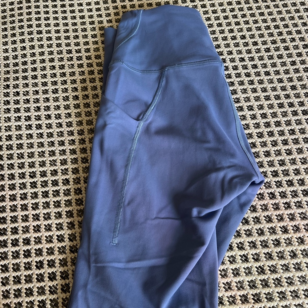 blue lululemon leggings